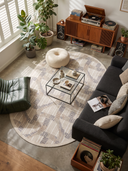 Alfombra moderna gris Linen