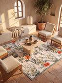 Wild Garden Floral Rug
