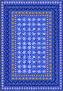 Alfombra infantil Carnival azul