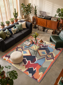 Alfombra Patchwork Multicolor