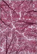 Alfombra moderna rosa Sky Dome
