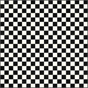 Alfombra moderna Mini Checker