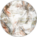Alfombra floral beige Lily Dream