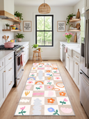 Floral Dreams Kids Room Rug