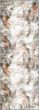 Alfombra floral beige Lily Dream