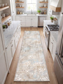 Alfombra moderna crema Desert Breeze
