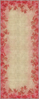 Alfombra moderna roja Spring