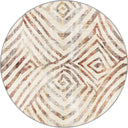 Alfombra moderna geométrica beige Desert Traces