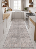 Alfombra vintage gris Classic Trace