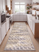 Alfombra moderna Dune crema beige