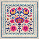 Alfombra Festival Floral Multicolor