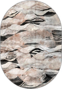 Alfombra moderna beige Dancing Sands