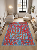 Alfombra Coral Maze para habitación infantil