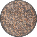 Alfombra estampada Leaves Dance
