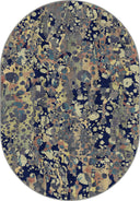 Alfombra moderna amarilla Lichen
