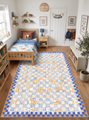 Alfombra infantil Mosaic azul