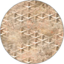 Alfombra geométrica beige Structure