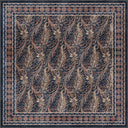 Alfombra bohemia Indigo Ivy