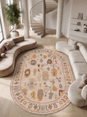 Alfombra Nomad's Diary Kilim beige