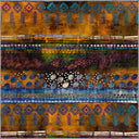 Alfombra Kilim Multicolor Caravan