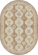 Dusty Saffron Classic Bordered Rug