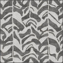 Alfombra moderna Leaf Shadow antracita