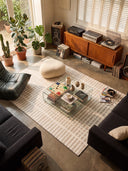 Alfombra moderna crema Pattern