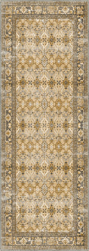Memoir Yellow Classic Bordered Rug