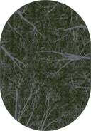 Alfombra moderna verde Night Sky Dome