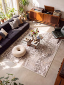 Alfombra moderna beige Desert Breeze