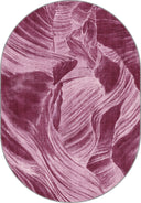 Alfombra moderna rosa Layers