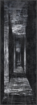 Perspective Black Modern Rug