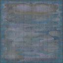 Alfombra moderna azul Misty Desert