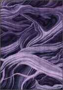 Alfombra moderna morada Ancient Juniper