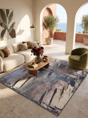 Alfombra moderna multicolor Abstract Canvas