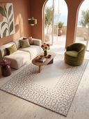 Noble Girih Cream Modern Rug