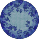 Alfombra moderna azul cobalto Spring