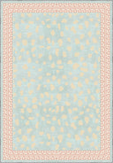 Alfombra moderna con borde Minimal Maximalism