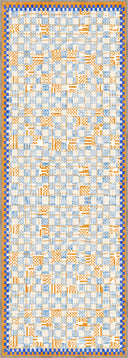 Alfombra infantil Mosaic azul