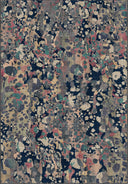 Alfombra moderna multicolor Lichen