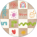 Alfombra Colorful Dreams para habitación infantil