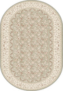 Hatai Cream Classic Bordered Rug