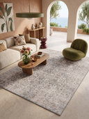 Alfombra vintage gris Classic Trace
