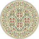Alfombra floral crema Royal Garden