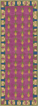 Alfombra floral rosa Talisman
