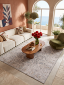 Alfombra vintage gris Classic Trace