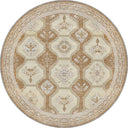 Dusty Saffron Classic Bordered Rug