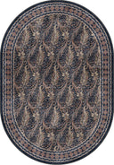 Alfombra bohemia Indigo Ivy