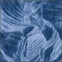 Layers Blue Modern Rug