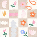 Floral Dreams Kids Room Rug